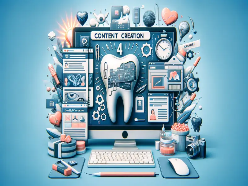 تولید محتوا؛ مهم‌ترین مرحله طراحی سایت دندانپزشکی